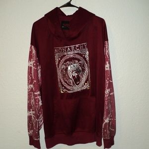 Sacred Crown Red Cute Hoodie Sweatshirt